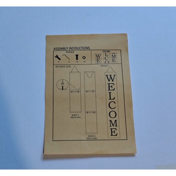 Wooden Merry Christmas Sign Red Snowy Tree Stackable Panels Holiday Cheer Decor - Picture 8 of 16